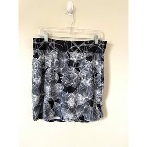 Skort Obsession Golf Fitness Athletic Skirt Skort Black White Size XL NEW